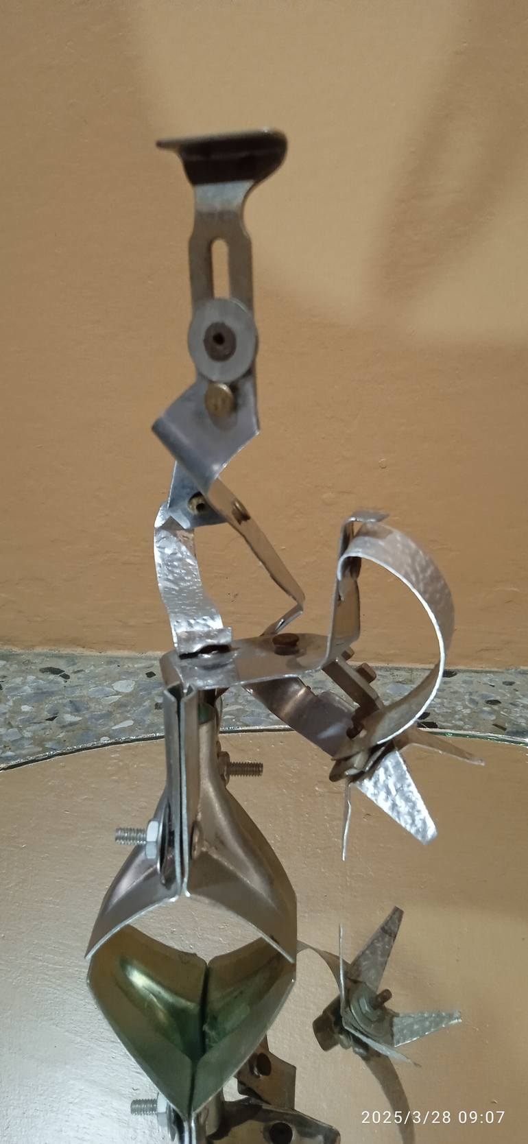 Original Abstract Sculpture by Jose Gregorio Granadillo Viloria