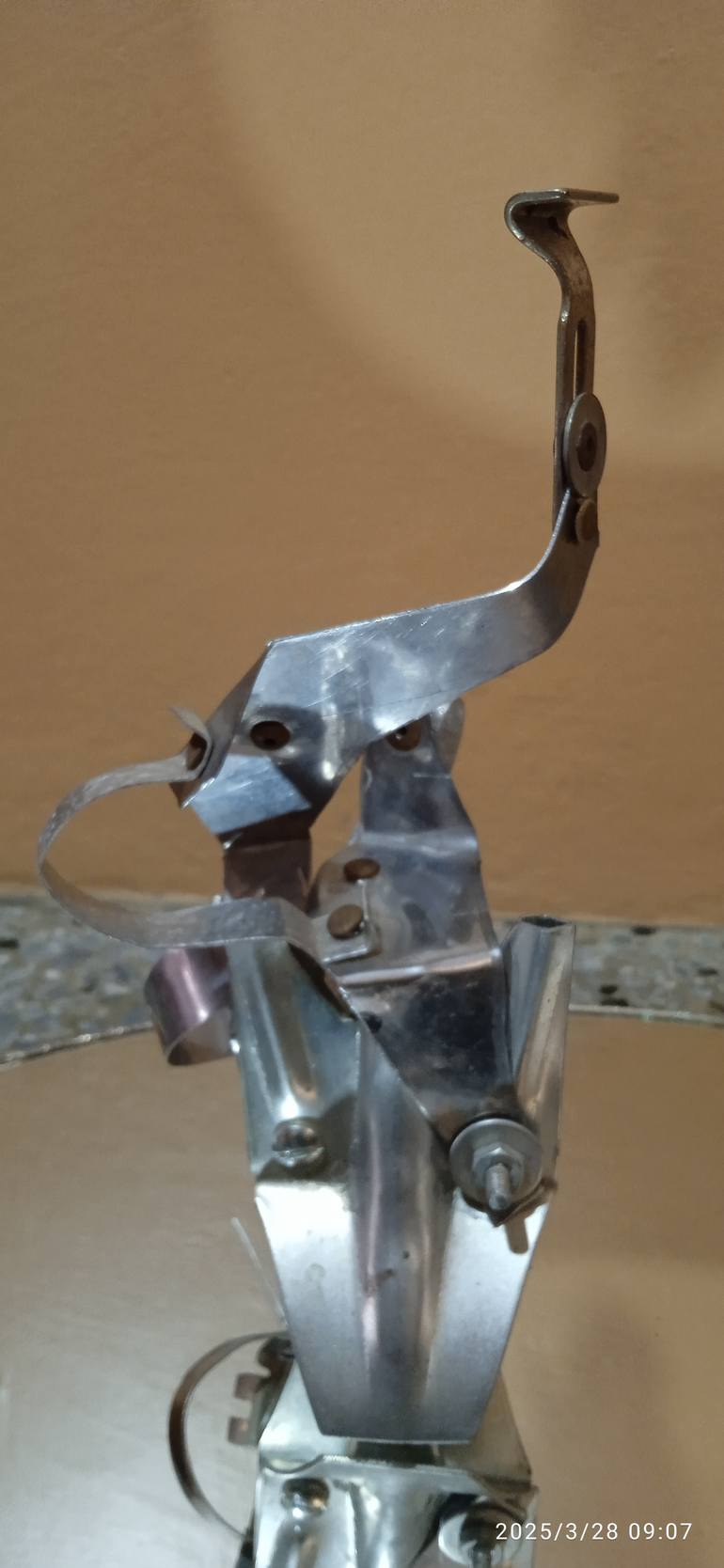 Original Abstract Sculpture by Jose Gregorio Granadillo Viloria