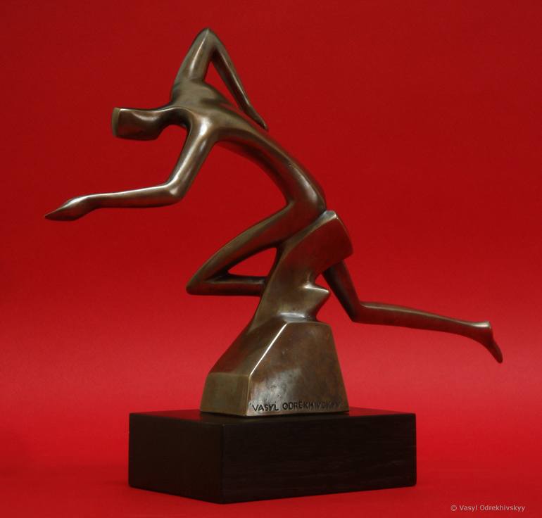 Original Abstract Body Sculpture by Vasyl Odrekhivskyi