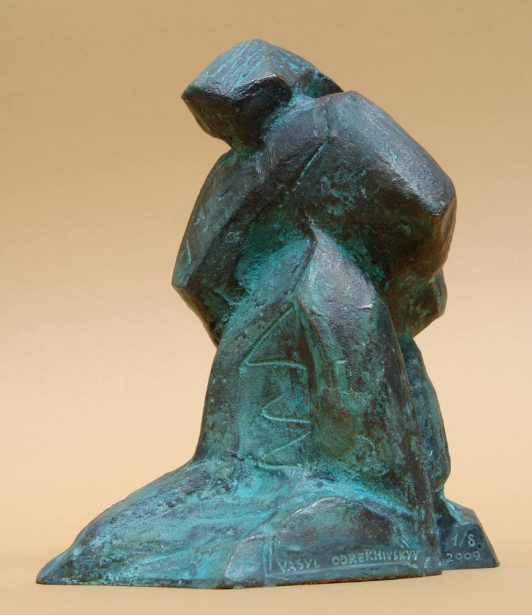 Original Abstract Body Sculpture by Vasyl Odrekhivskyi