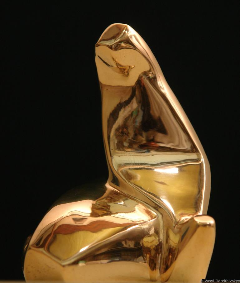 Original Figurative Abstract Sculpture by Vasyl Odrekhivskyi