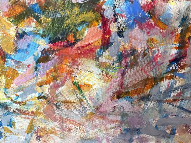 Original Abstract Expressionism Abstract Painting by Lana Verdi