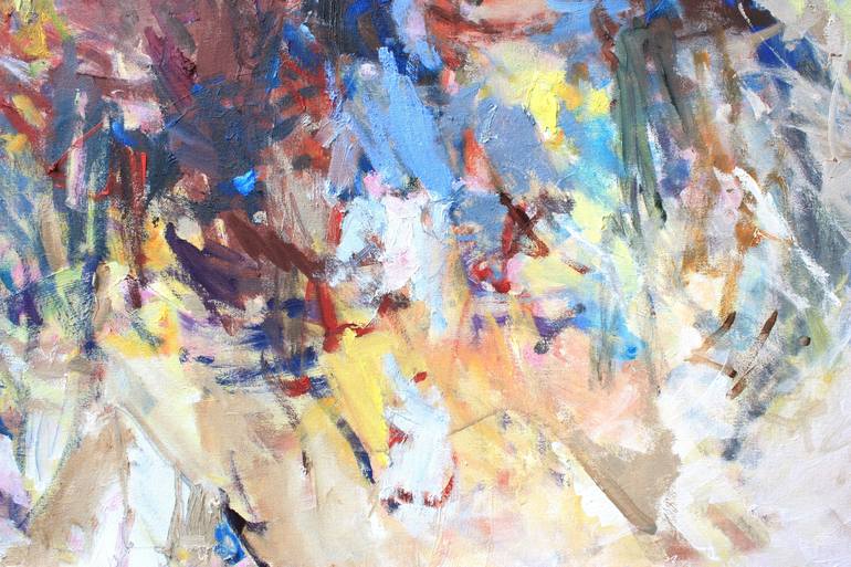 Original Abstract Expressionism Abstract Painting by Lana Verdi