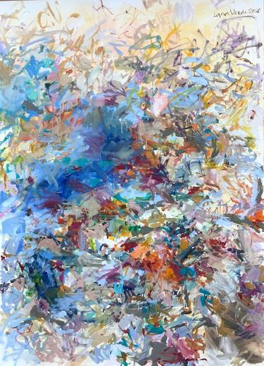 Original Abstract Expressionism Abstract Paintings by Lana Verdi