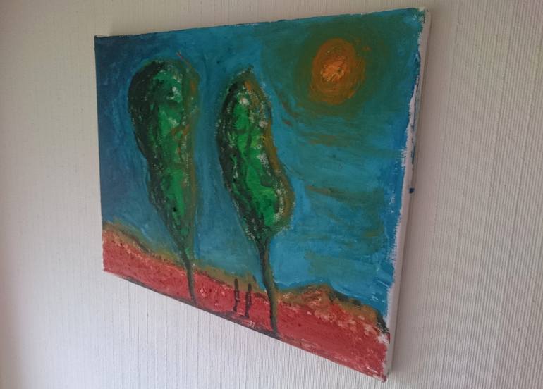 Original Fine Art People Painting by Per Olav Kobberstad