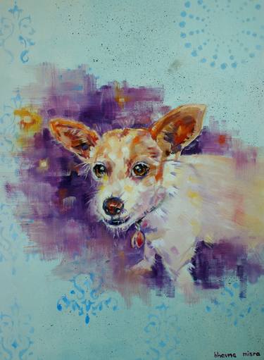 Pup - Oil Painting thumb