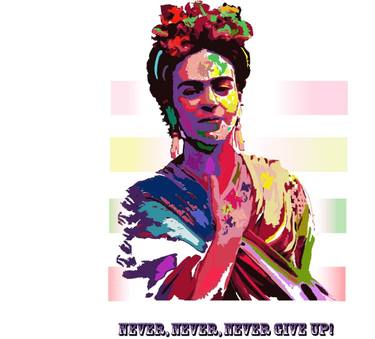 Frida - Never, Never, Never Give Up - Limited Edition 1 of 20 thumb