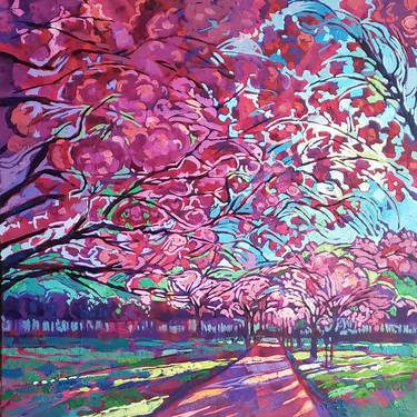 Saatchi Art Artist Bhavna Misra; Paintings, “"Blossom Boom" - original oil by Bhavna Misra” #art