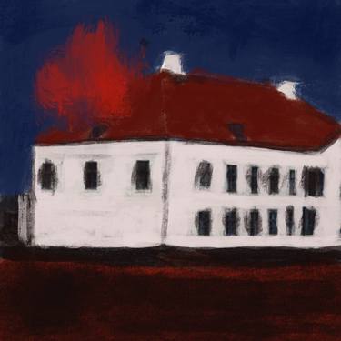 Print of Expressionism Home Mixed Media by Ian Bourgeot