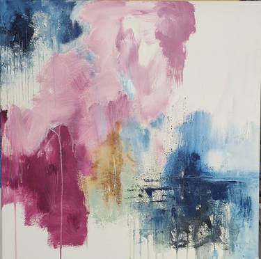 Original Expressionism Abstract Paintings by Maija-Leena Vanhatapio