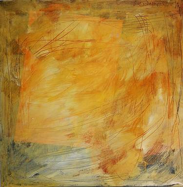Original Abstract Expressionism Abstract Paintings by Maija-Leena Vanhatapio