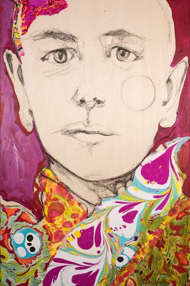 Print of Figurative Portrait Collage by Cynthia Wagner