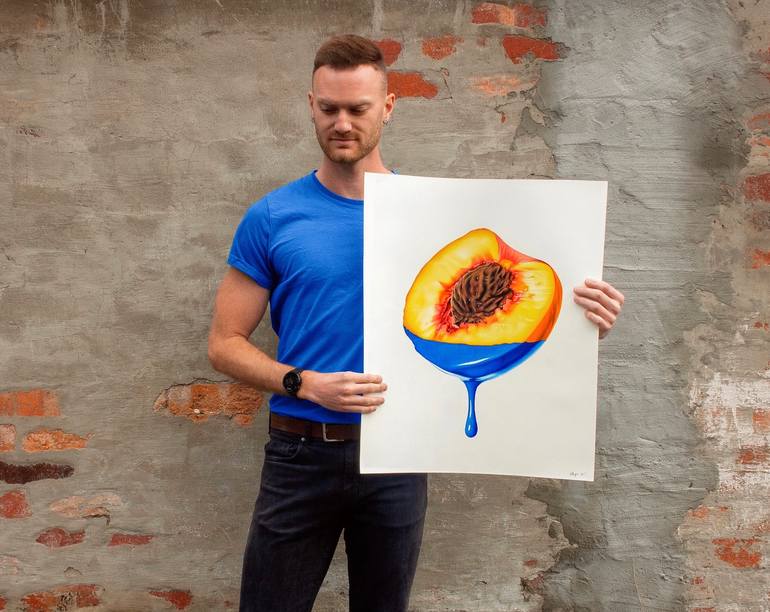 Original Conceptual Still Life Drawing by Rhys Parkinson