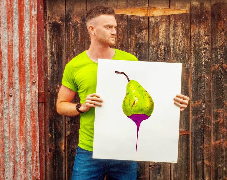 Original Conceptual Still Life Drawing by Rhys Parkinson