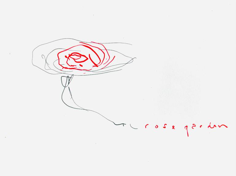 Original Documentary Love Drawing by Roos Marthe Thijsen