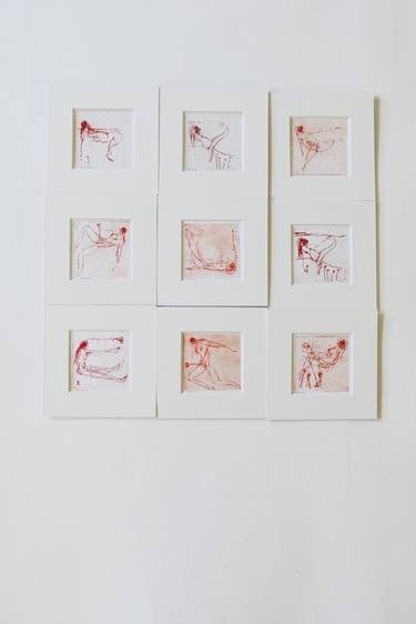 Print of Figurative Body Printmaking by roos marthe thijsen