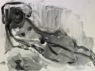 Original Contemporary Nude Paintings by roos marthe thijsen