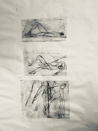 Original Body Printmaking by roos marthe thijsen