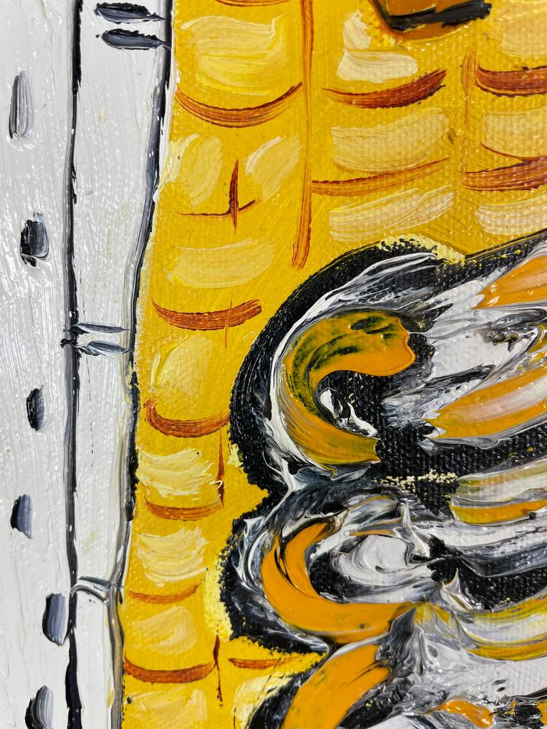 Original Abstract Expressionism Abstract Painting by Alec Cumming