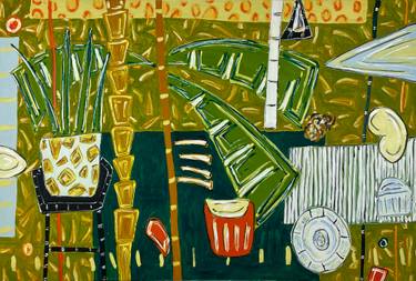 Original Abstract Landscape Paintings by Alec Cumming