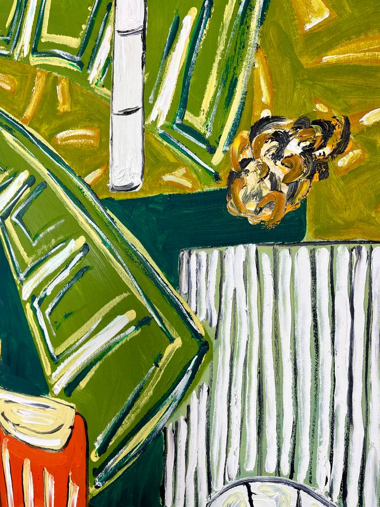 Original Abstract Landscape Painting by Alec Cumming