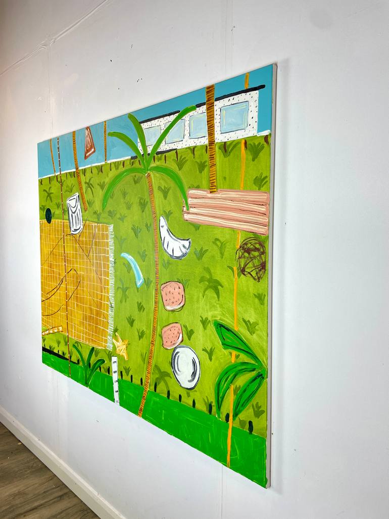 Original Abstract Landscape Painting by Alec Cumming