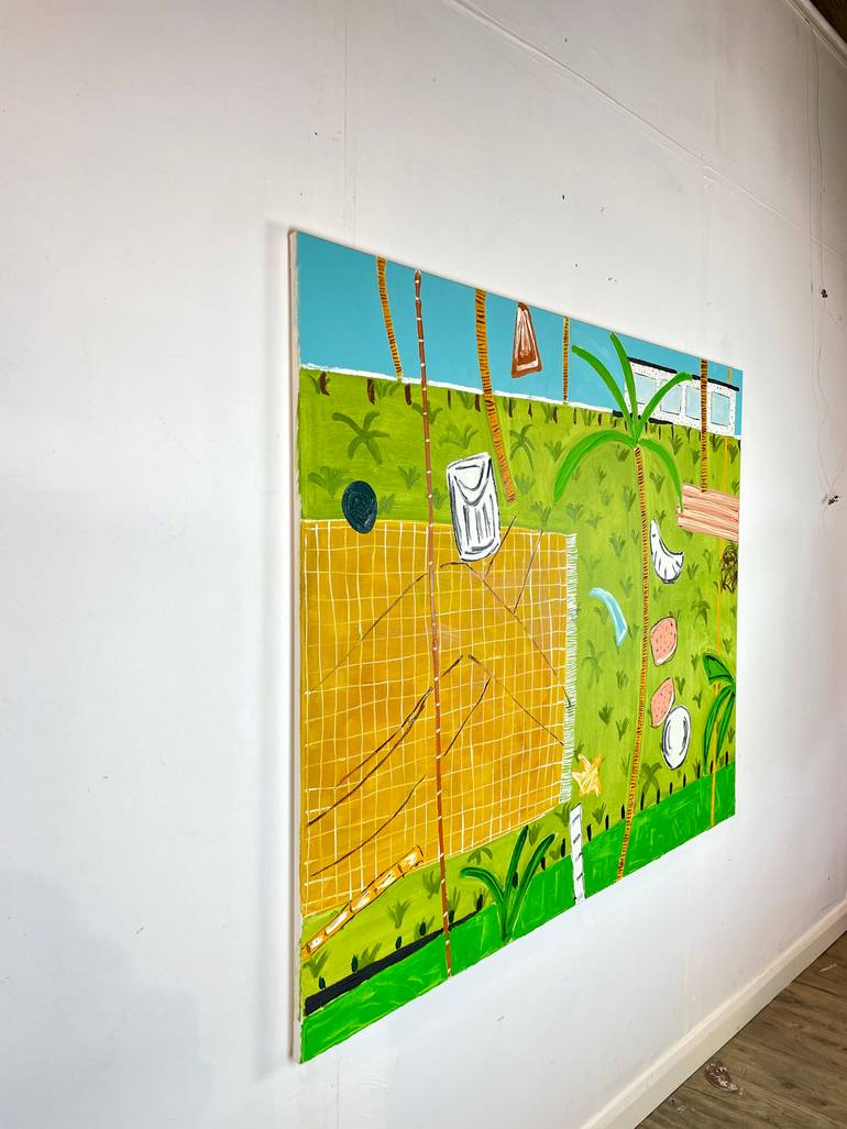 Original Abstract Landscape Painting by Alec Cumming