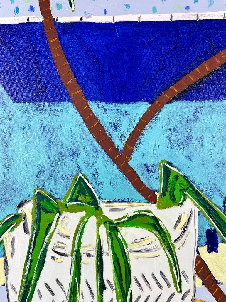 Original Abstract Travel Painting by Alec Cumming
