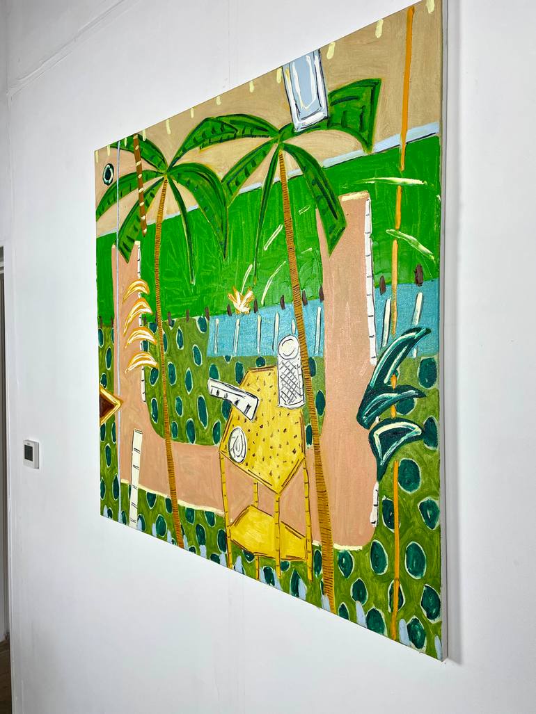 Original Abstract Landscape Painting by Alec Cumming