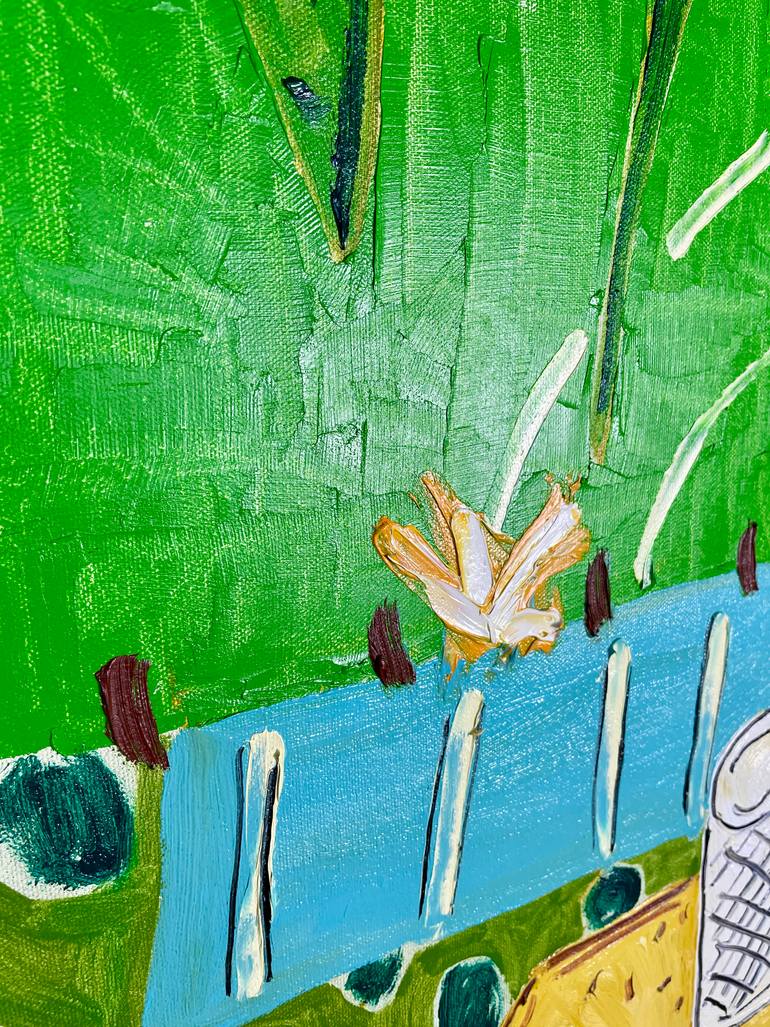 Original Abstract Landscape Painting by Alec Cumming
