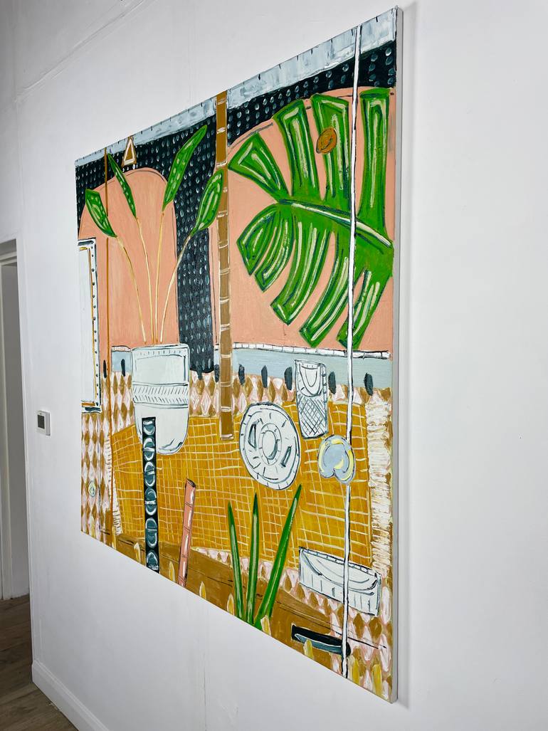 Original Expressionism Still Life Painting by Alec Cumming