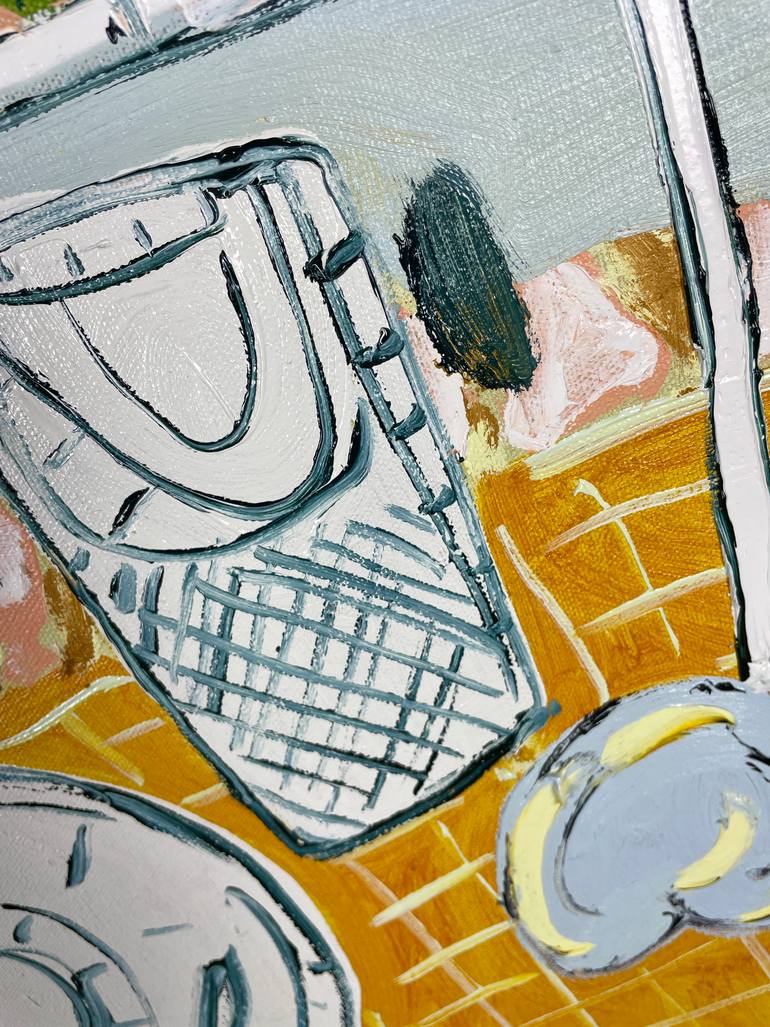 Original Expressionism Still Life Painting by Alec Cumming