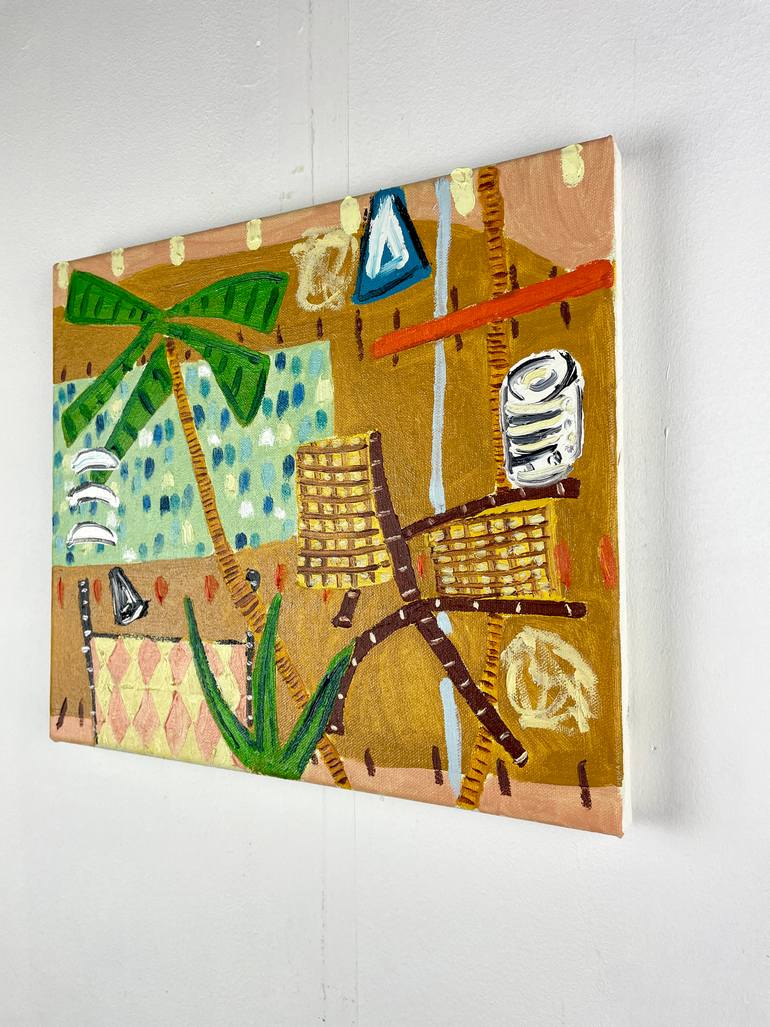 Original Abstract Landscape Painting by Alec Cumming