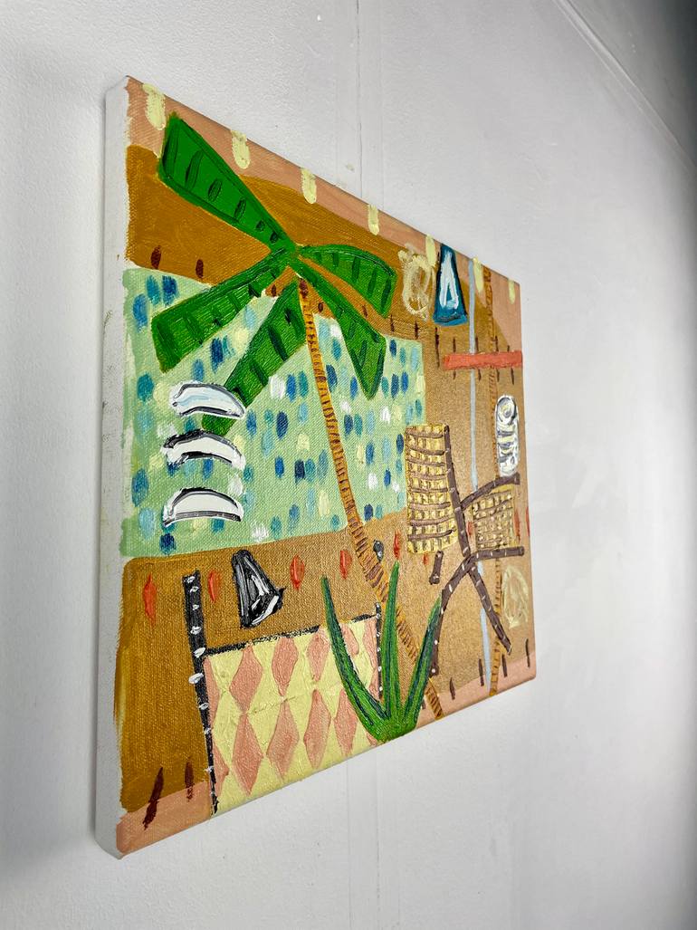 Original Abstract Landscape Painting by Alec Cumming