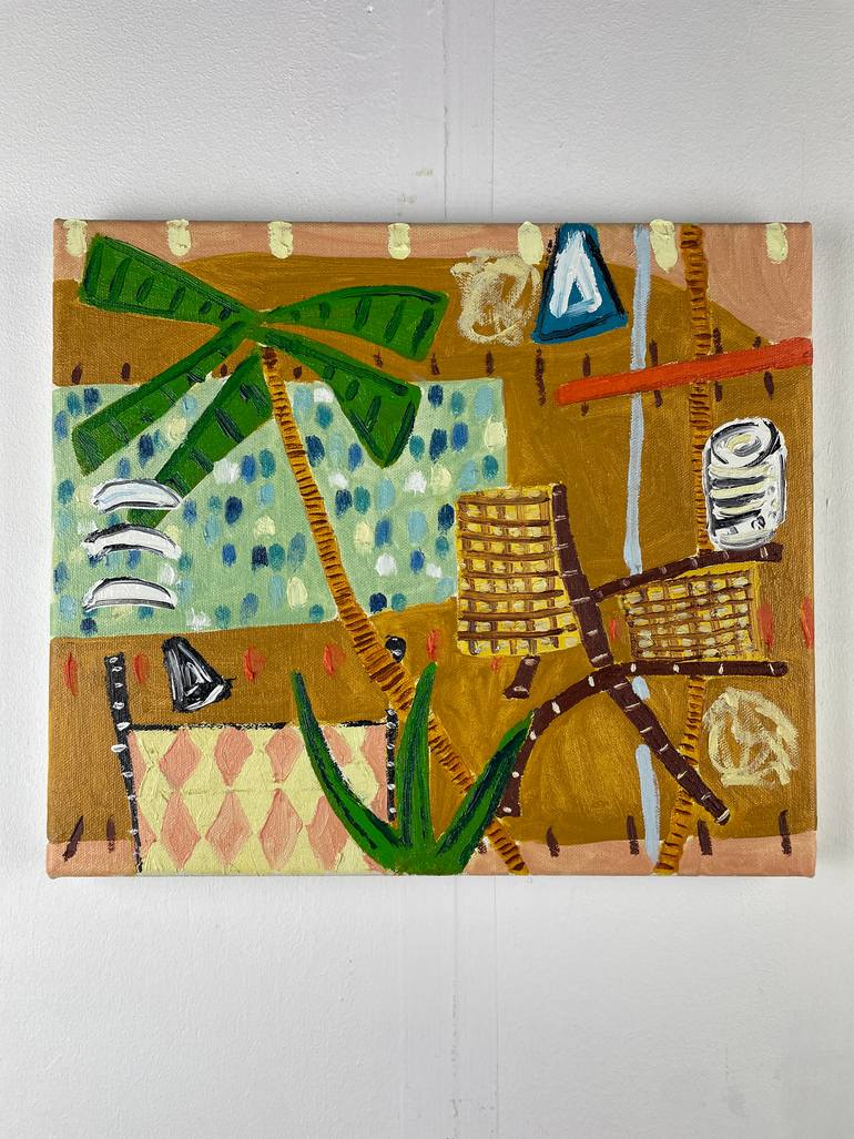 Original Abstract Landscape Painting by Alec Cumming