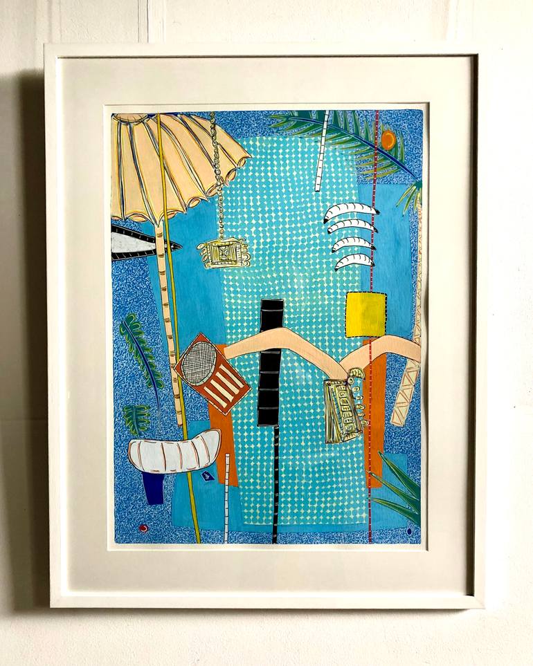 Original Illustration Abstract Painting by Alec Cumming