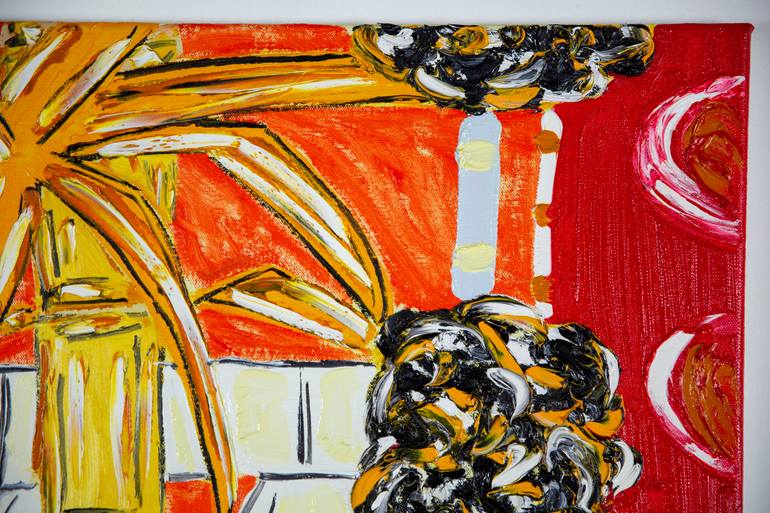 Original Abstract Expressionism Abstract Painting by Alec Cumming