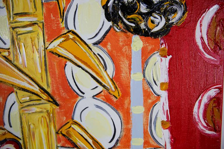 Original Abstract Expressionism Abstract Painting by Alec Cumming