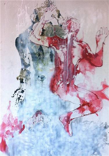 Original Expressionism Body Paintings by Agnes Pezeu
