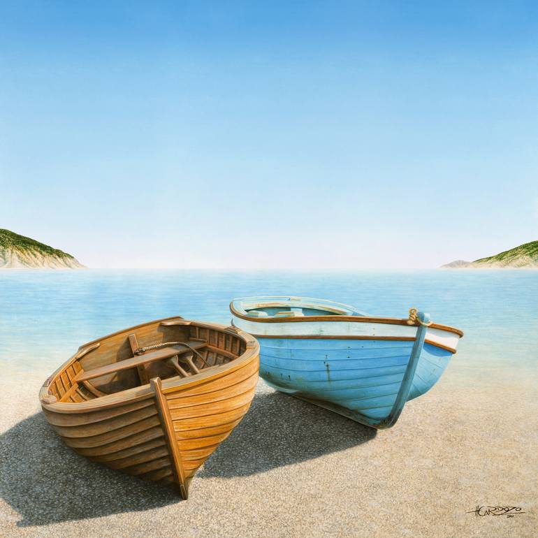 Two Boats on the Beach