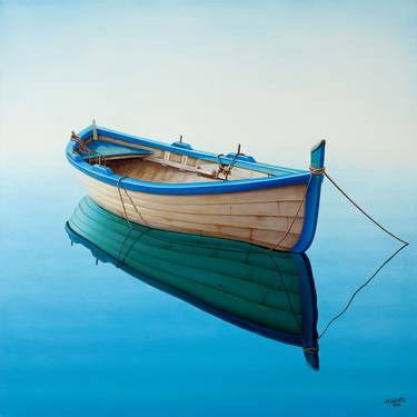 Print of Boat Paintings by Horacio Cardozo