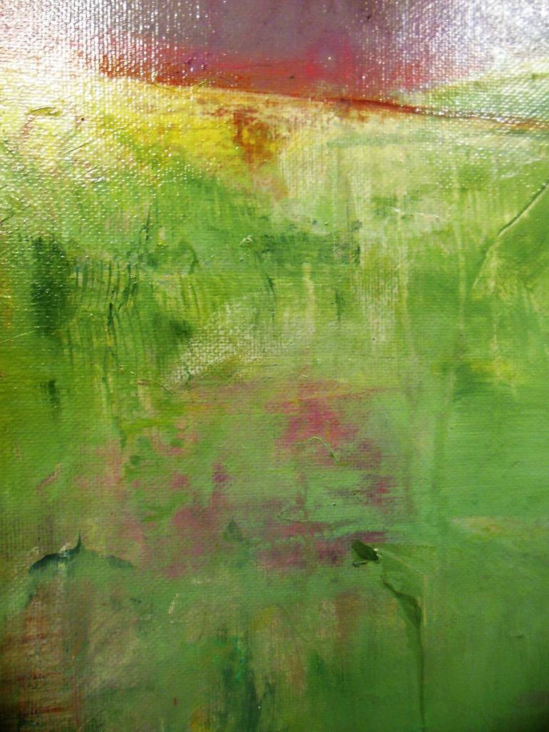 Original Abstract Expressionism Landscape Painting by Laura Koppes