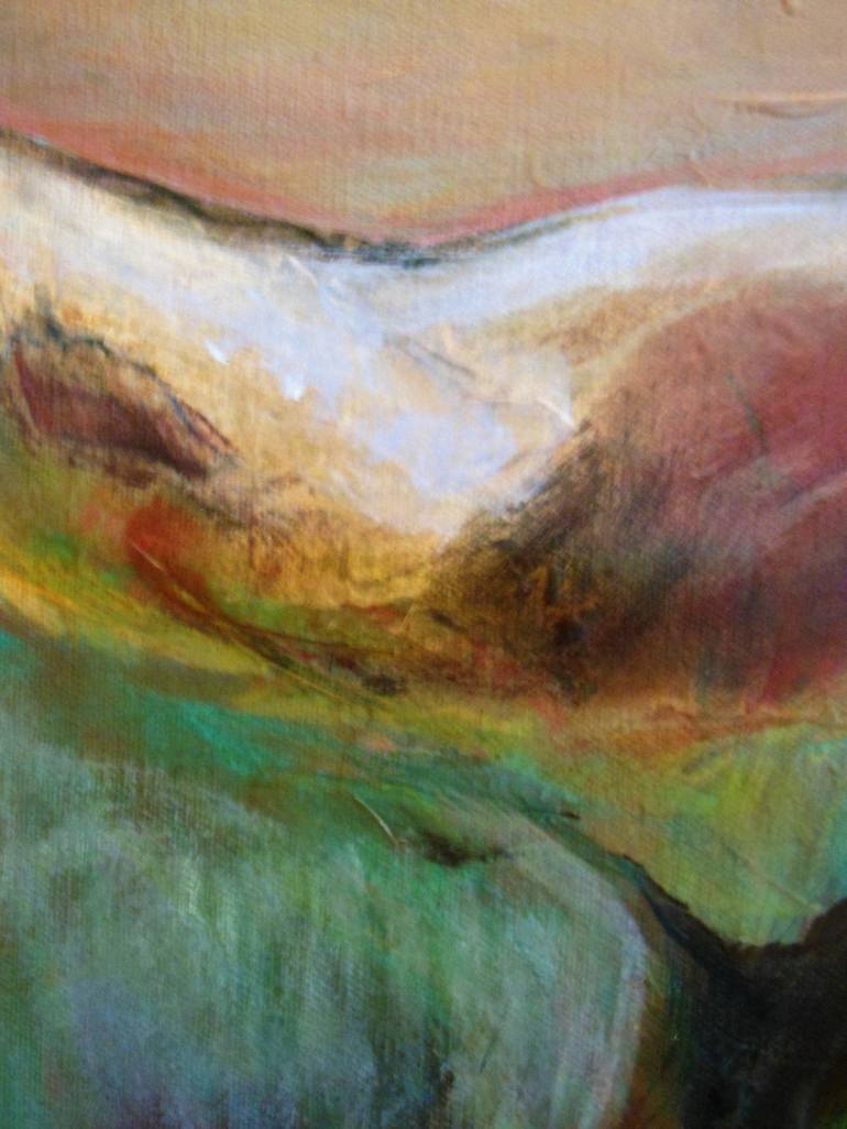 Original Abstract Landscape Painting by Laura Koppes