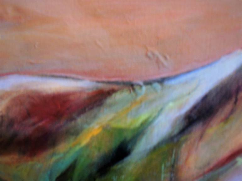 Original Abstract Landscape Painting by Laura Koppes