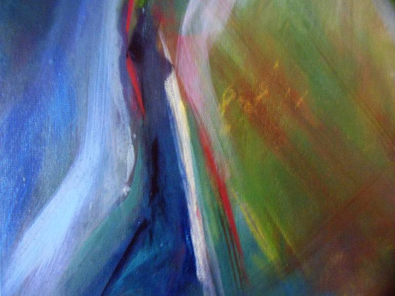 Original Abstract Expressionism Landscape Painting by Laura Koppes