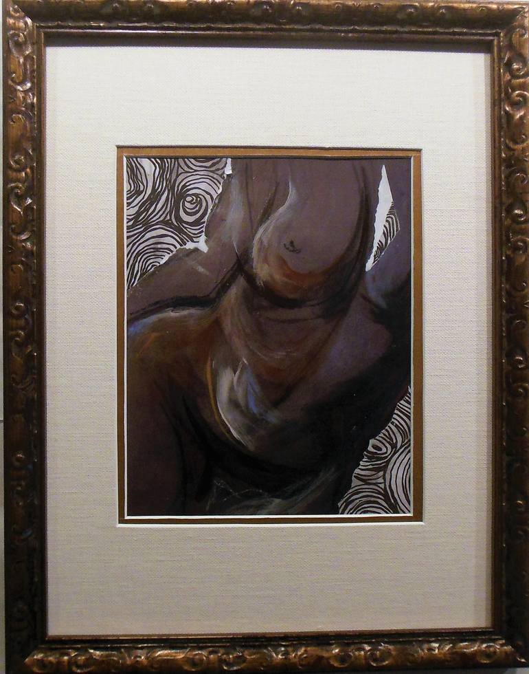 Original Abstract Nude Collage by Laura Koppes