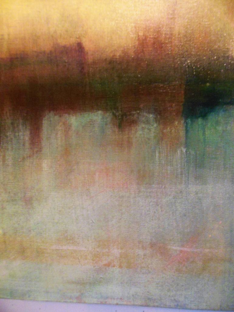 Original Abstract Expressionism Landscape Painting by Laura Koppes