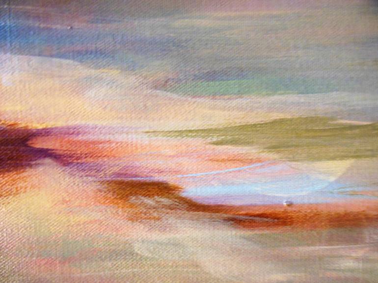 Original Abstract Expressionism Landscape Painting by Laura Koppes