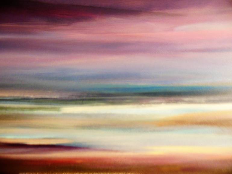 Original Expressionism Seascape Painting by Laura Koppes