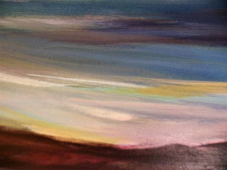 Original Expressionism Seascape Painting by Laura Koppes